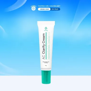 Kem dưỡng hỗ trợ làm dịu da mụn Actidem AC Clarify Cream 50g