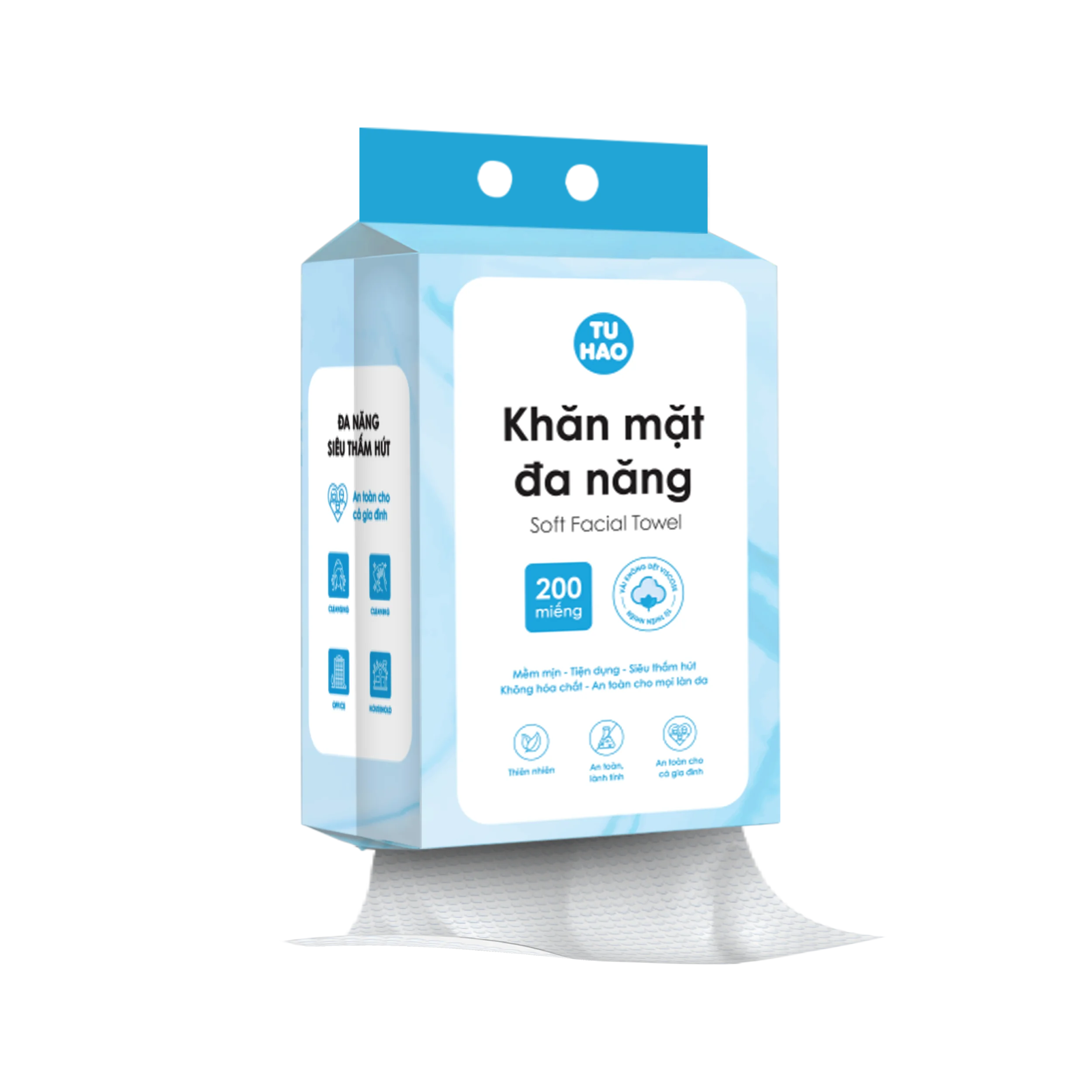 Khăn khô Từ Hảo 200 tờ 